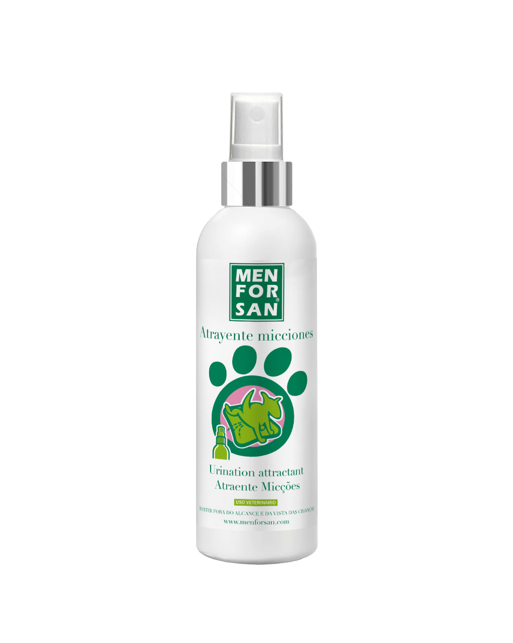 Educador Para Cachorros Pipi Aquí Men For San 120ml