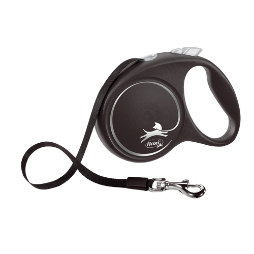 Correa Flexi Black Design Cinta M 5m Negro