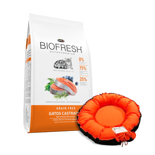 Biofresh Gatos Castrados 7.5Kg con Camita