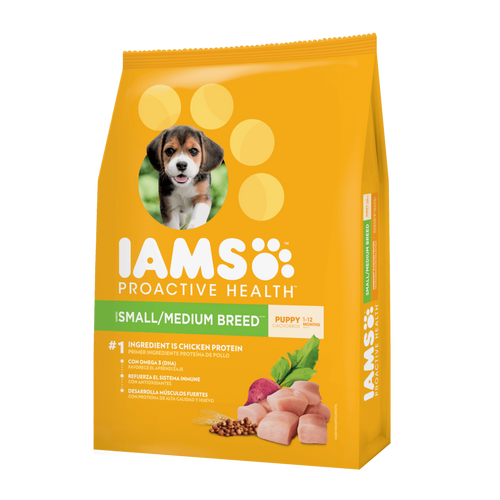 Iams Perro Cachorro Raza Pequeña y Mediana 15Kg con Regalo