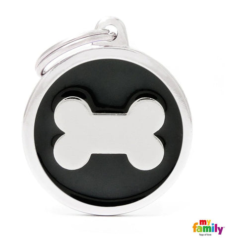Placa Medalla para Identificación de Mascotas My Family Classic