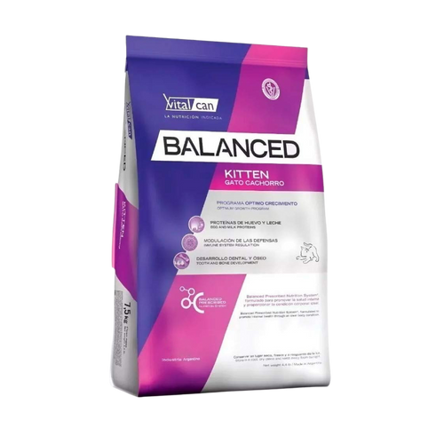 Vet Can Balanced Gato Kitten 2Kg con Regalo