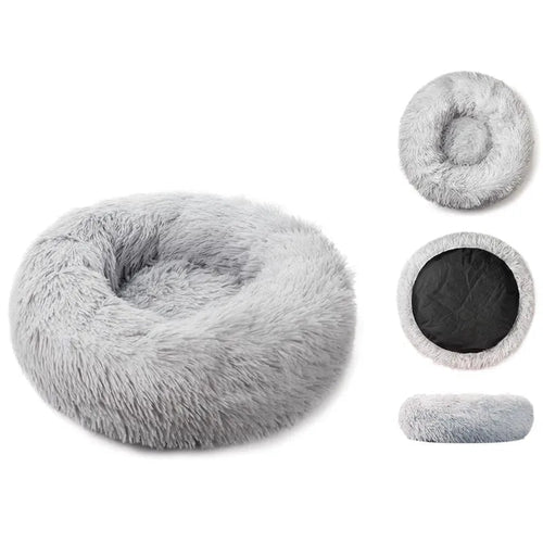 Cama Soft Puff Para Mascotas Anti Estres
