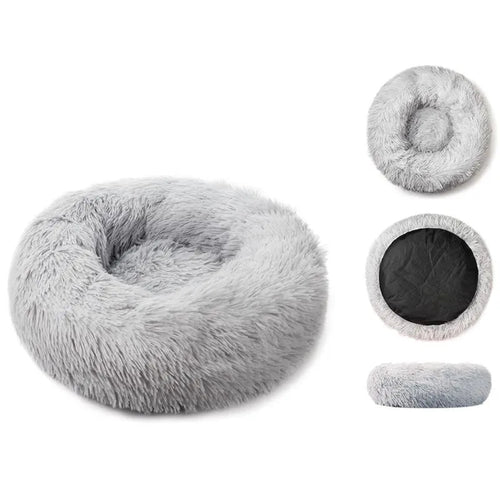Cama Soft Puff Para Mascotas Anti Estres