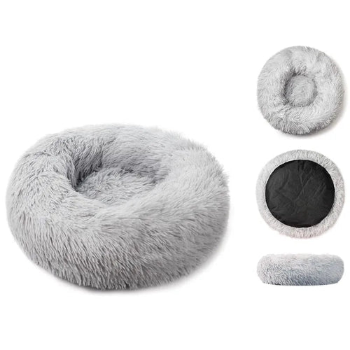 Cama Soft Puff Para Mascotas Anti Estres