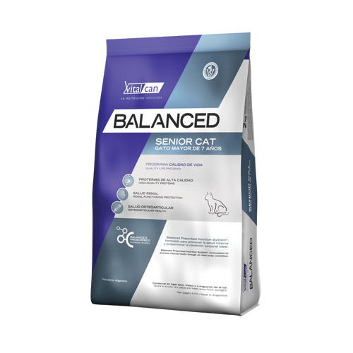 Vet Can Balanced Gato Senior 2Kg con Regalo