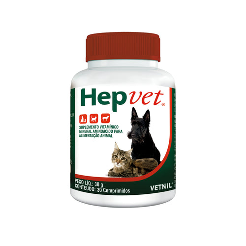 Hepvet Vetnil Suspensión Vitamínico 30 Comp