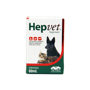 Hepvet Vetnil Suspensión Suplemento Vitamínico 60ml