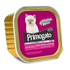 Pate Premium Primogato Gatitos Pavo y Pollo 150g