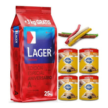 Cargar imagen en el visor de la galería, Lager Adulto 29k Con 4pate 280g Y Snacks