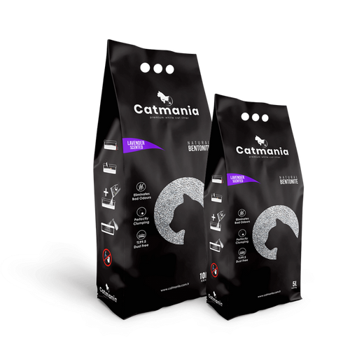 Arena Aglomerante Catmania Aroma Lavanda 18Kg con Regalo