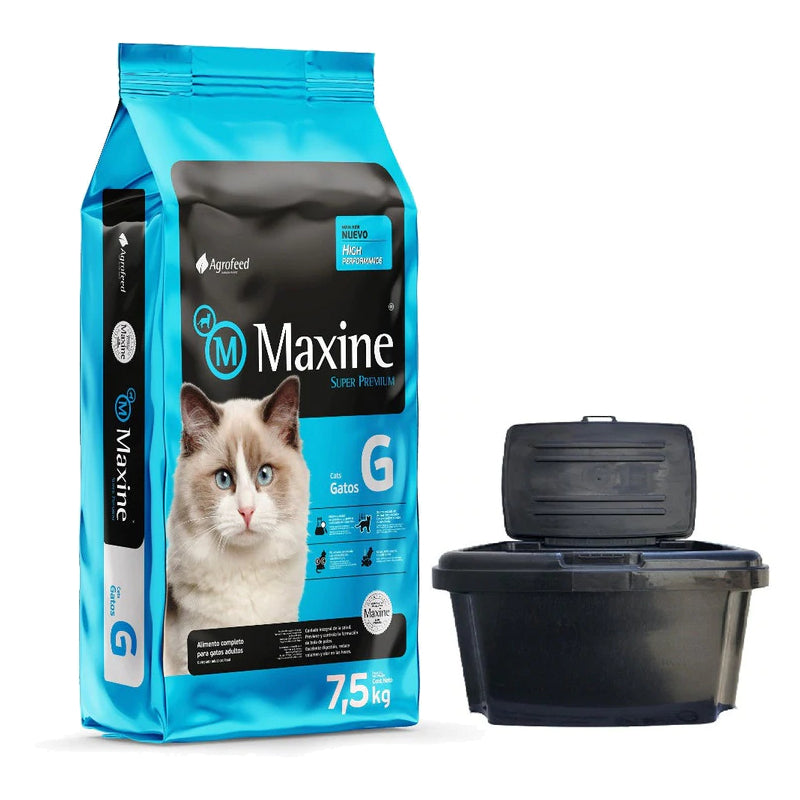 Maxine Gato Adulto 7.5Kg con Contenedor