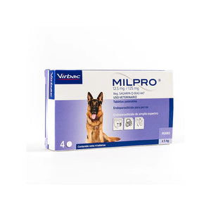 Milpro Virbac Desparasitante Interno Para Perros de Más de 5Kg