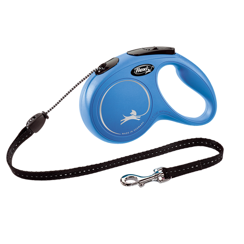 Correa Flexi New Classic Cordón S 5m Azul