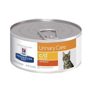 Pate Hill's C/D Gatos Cuidado urinario 156g