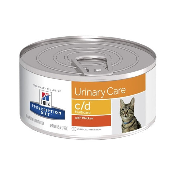 Pate Hill's C/D Gatos Cuidado urinario 156g