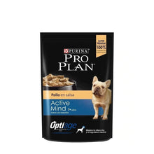 Cargar imagen en el visor de la galería, Pouch Pro Plan Active Mind Pollo en Salsa 100g