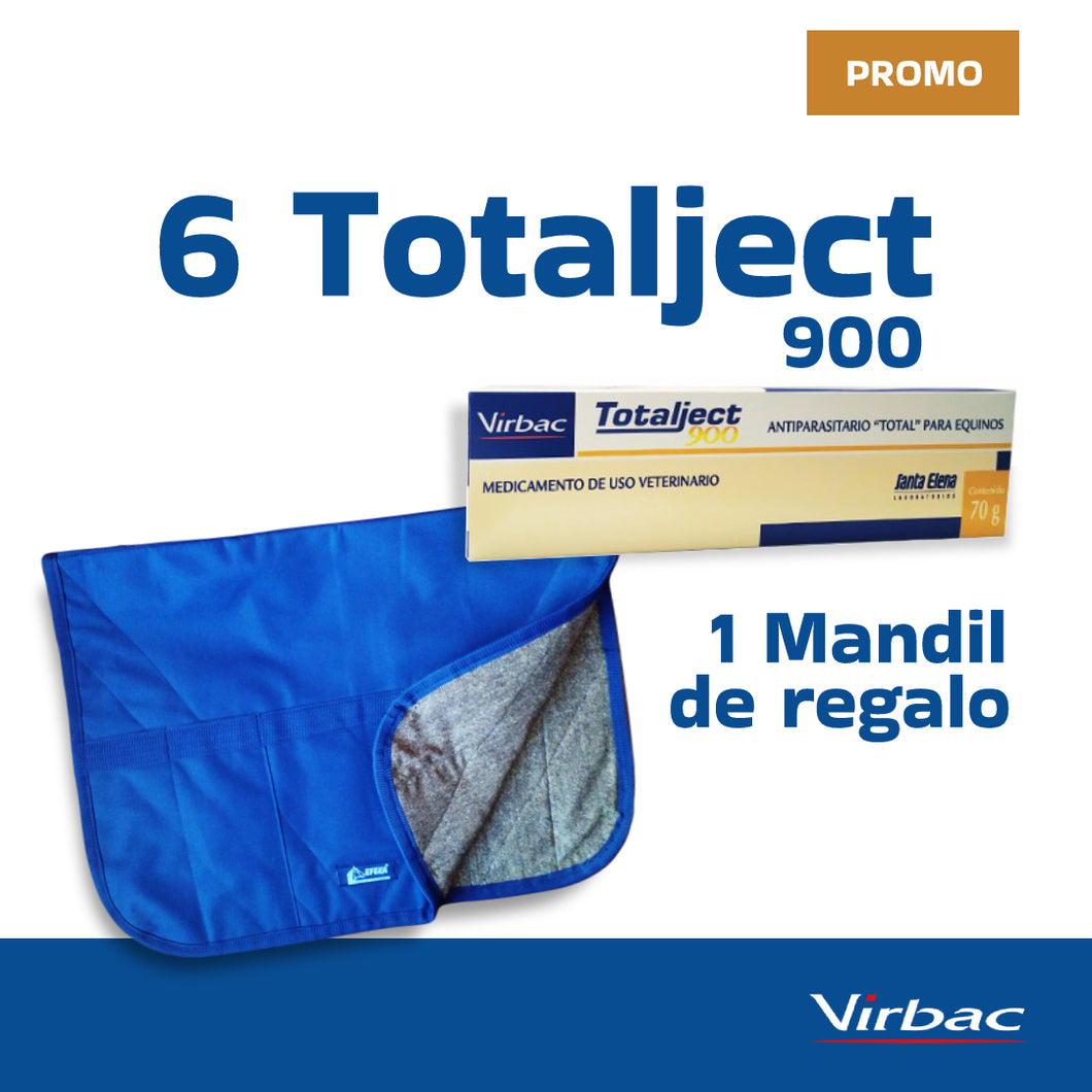 PROMO Totalject Pasta 900 70g x6 con un Mandil de Regalo