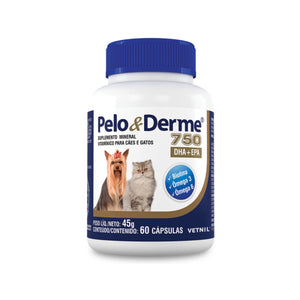 Pelo & Derme Suplemento Vitaminico Mineral 750 x 30 comp.