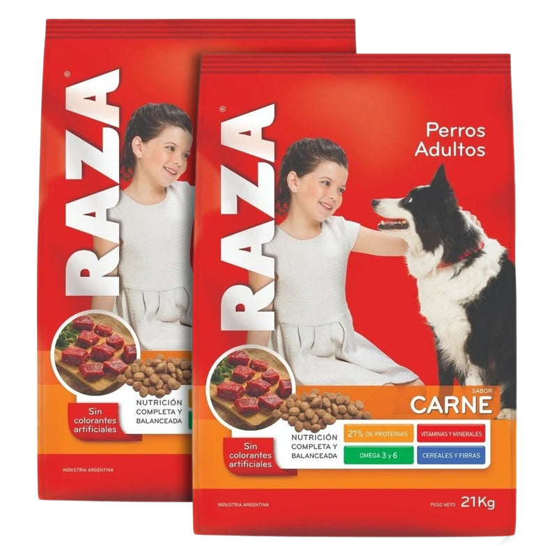 Raza Adulto Carne 42+4Kg con Regalo