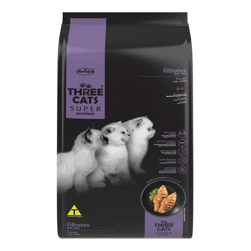 Three Cats Super Premium Gatitos 3Kg con Regalos