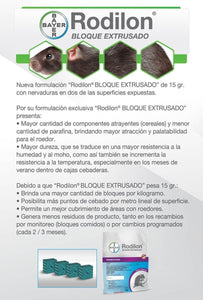 Rodilon Pellets 1kg De Bayer Para Ratas Y Ratones